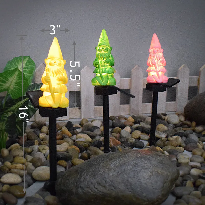 Bulk Glow Decorations Christmas Santa Solar Lights Garden Outdoor Decor Wholesale