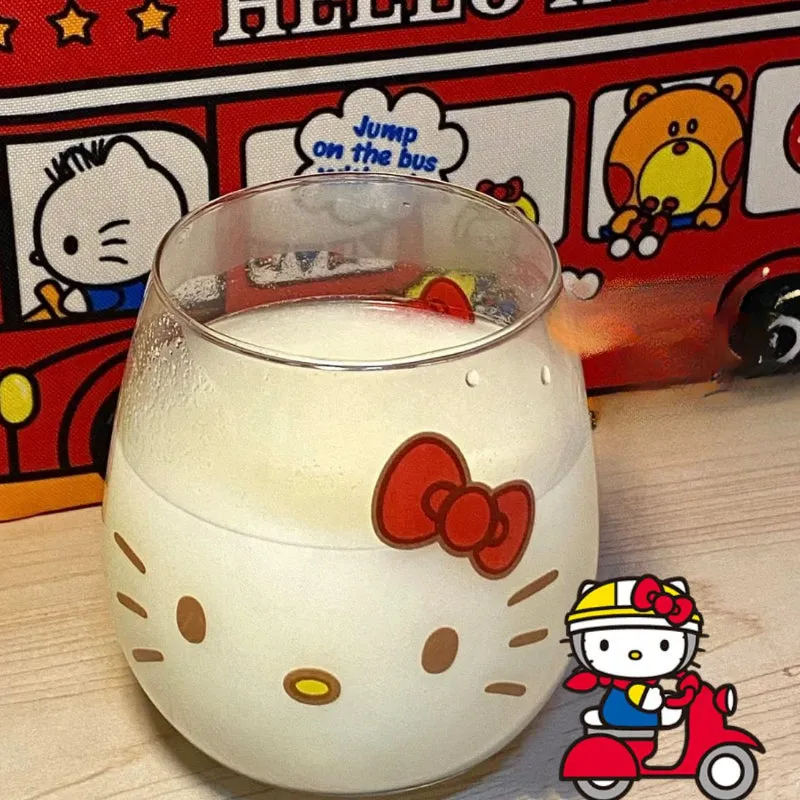 Cartoon Anime Glass Cup KI401