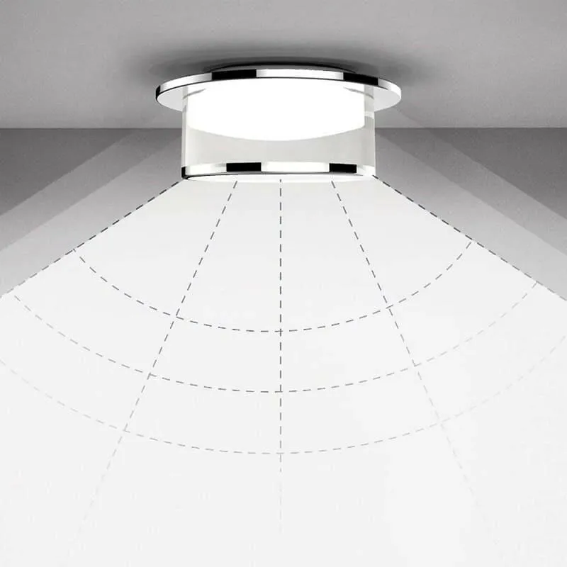 Cedrik - Gold and Silver Crystal Recessed Ceiling Lamp