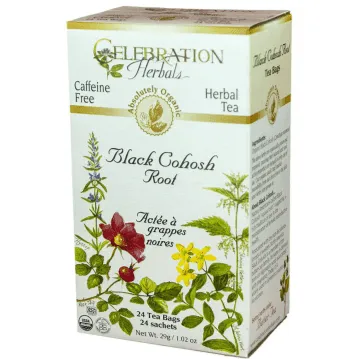 Celebration Herbals Black Cohosh Root Tea 24 Tea Bags