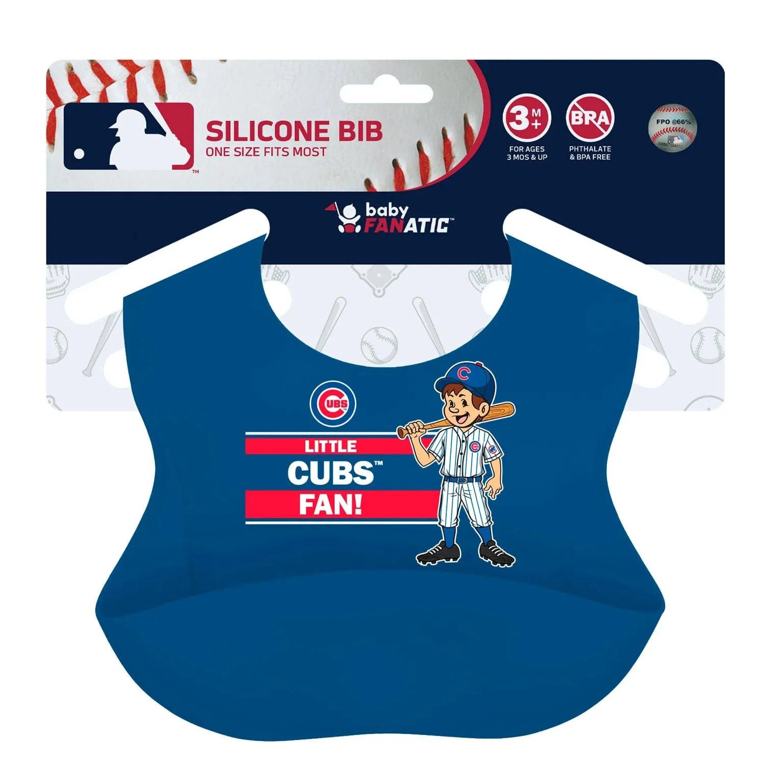 Chicago Cubs - MLB Silicone Bib