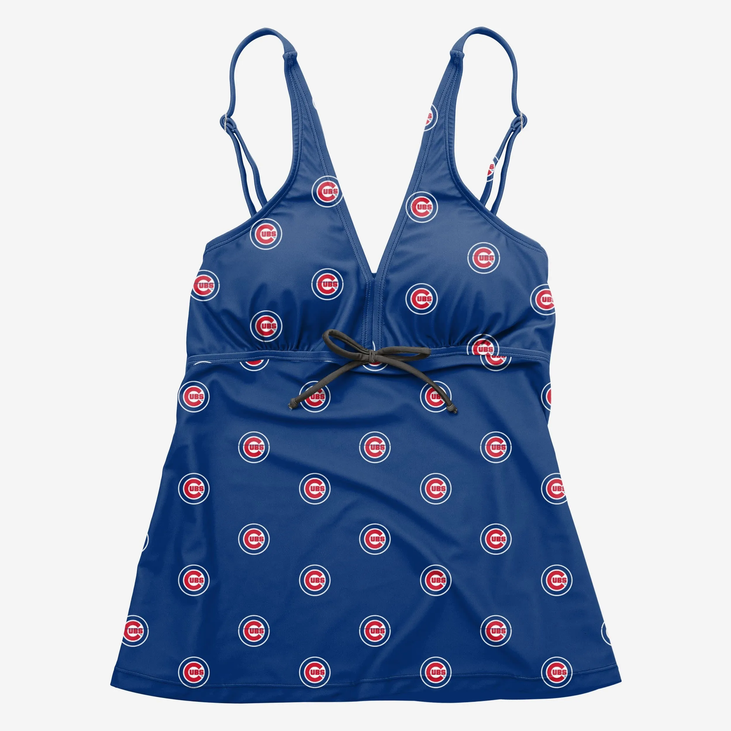 Chicago Cubs Womens Mini Logo Tankini