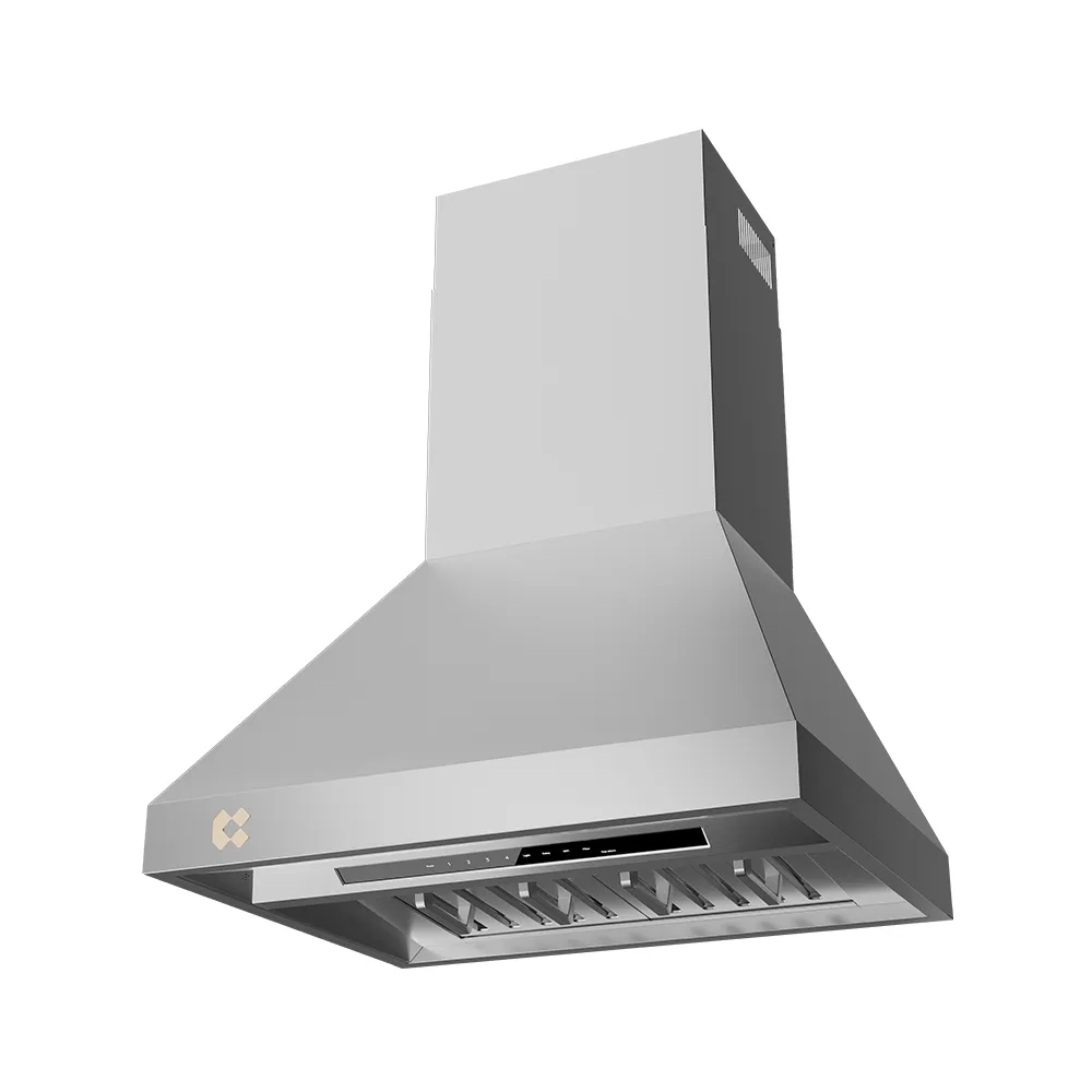 CIARRA Professional Series 30 inch Wall Mount Range Hood with 4-Speed Levels and Smart Control | CAS30313A-OW