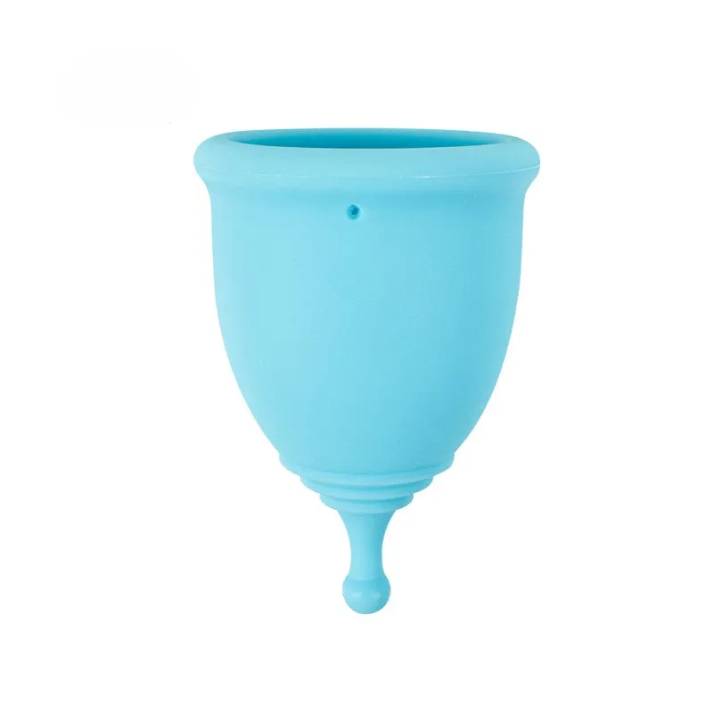 Classic Bell Menstrual Cup - Solid Blue