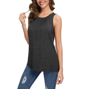 Closure Casual Tank Tops Women