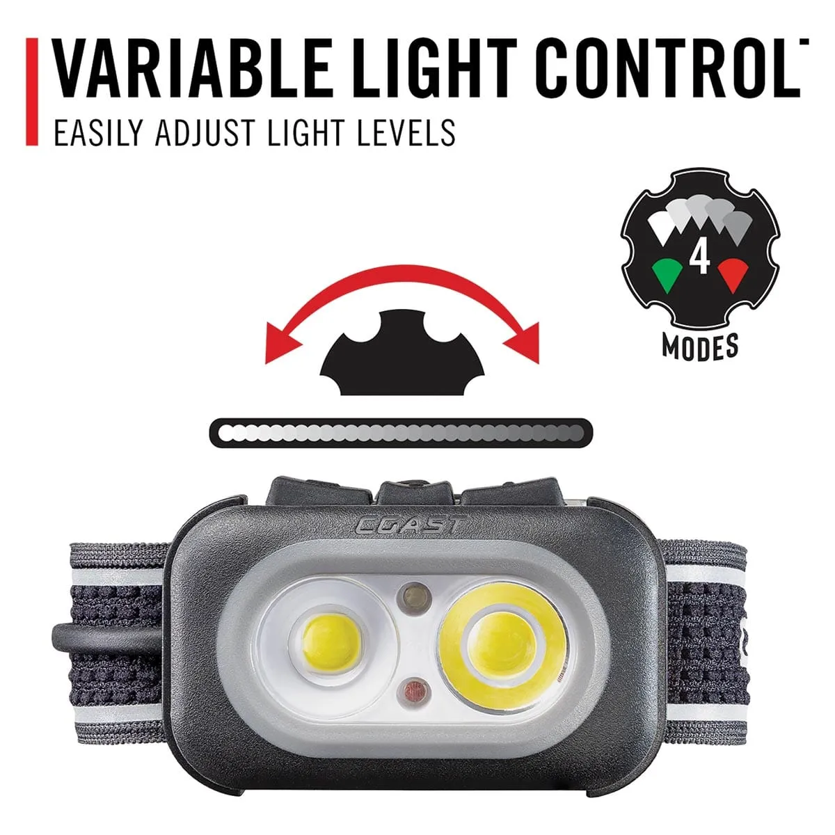 Coast RL15R Rechargeable Headlamp