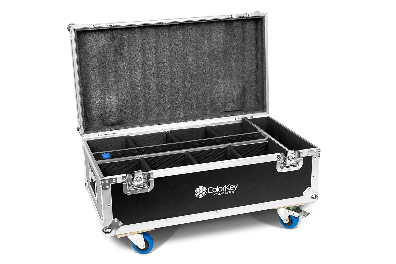 ColorKey CKU-9078 Charging Road Case for AirPar HEX 4