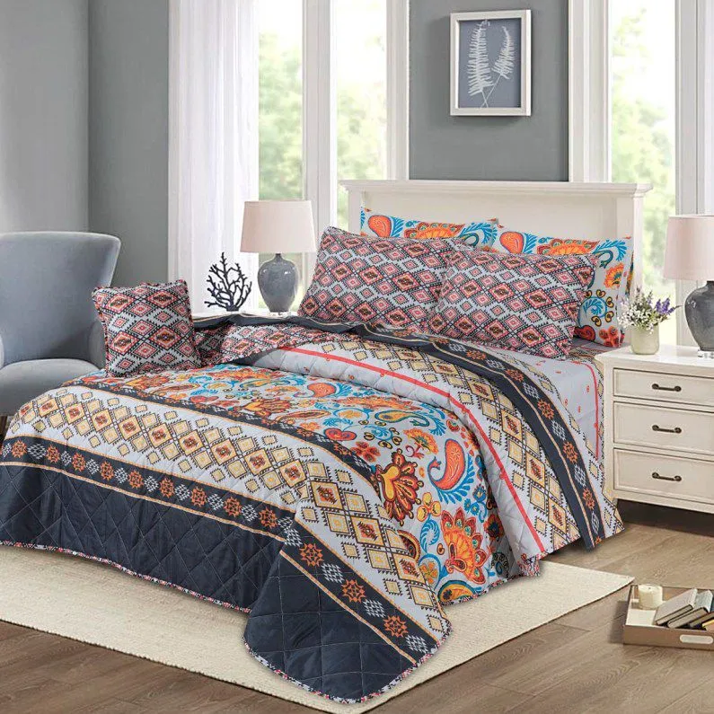 CORK COMFORTER SET- 7 PCS