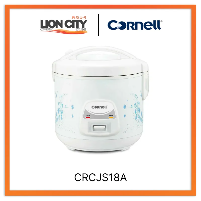 Cornell 1.8L Jar Rice Cooker CRCJS18A