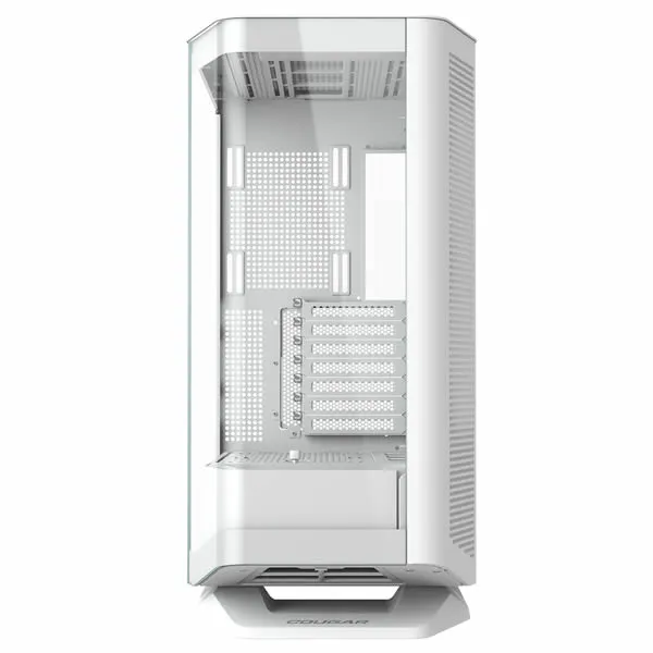 Cougar | FV270 | ARGB Mid Tower E-ATX Case with Tempered, Curved Glass - White