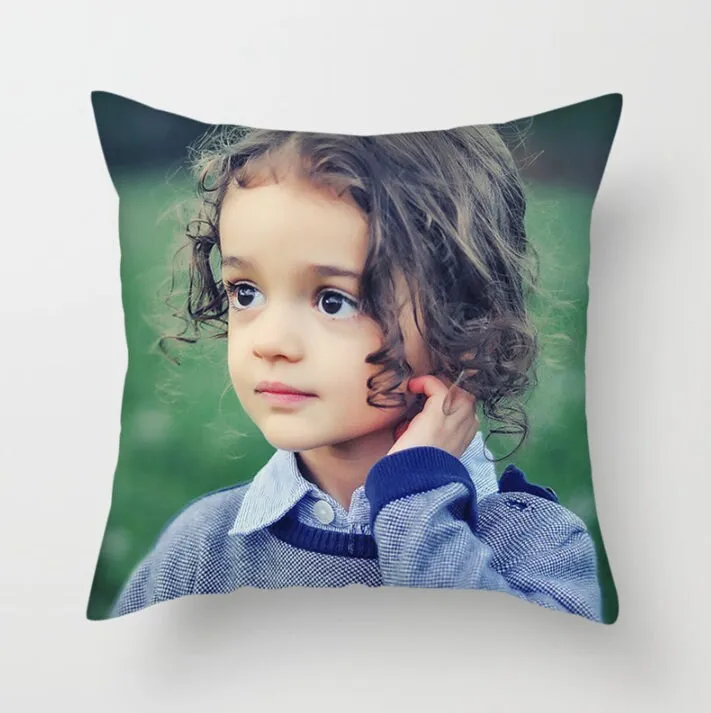 Custom Photo Pillow Case - Personalized Pillow Case - Throw Pillow Decorative Cover Home Decor Gift for Her Christmas Gift Housewarming