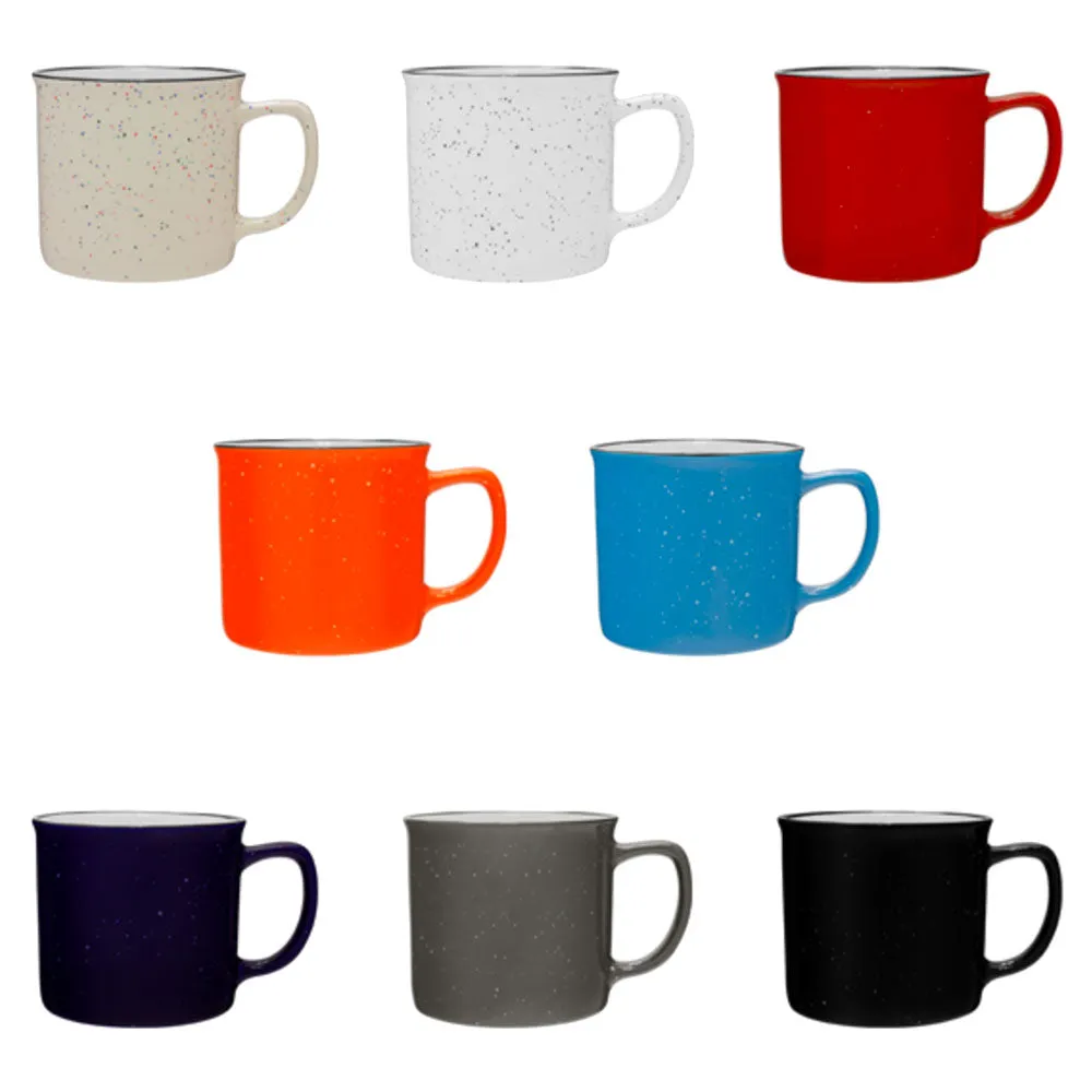 Customizable Fiesta 12 oz Speckled Mug