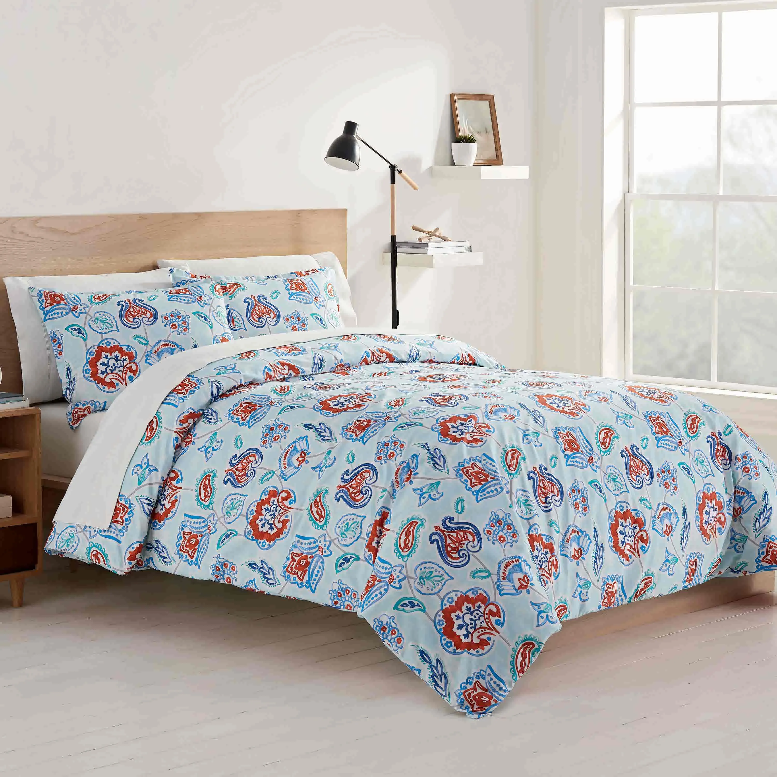 Dancing Jacobean Comforter Set by Martex Color Solutions