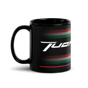 Designed Black Glossy Mug - Cup Inspired Aprilia Tuono V4 Motorcycle Model - MM6253