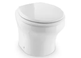 Dometic Masterflush MF8112/6 Electric Macerator Toilet - Low Profile - 12 or 24v