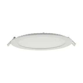 Edge-Lit 8 Inch Round Canless LED Recessed Light, 24 Watts, 1850 Lm, 27K|30K|35K|40K|50K