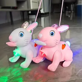 Electric Lighting Music Cartoon Rabbit Fun and Interactive Toy for Kids