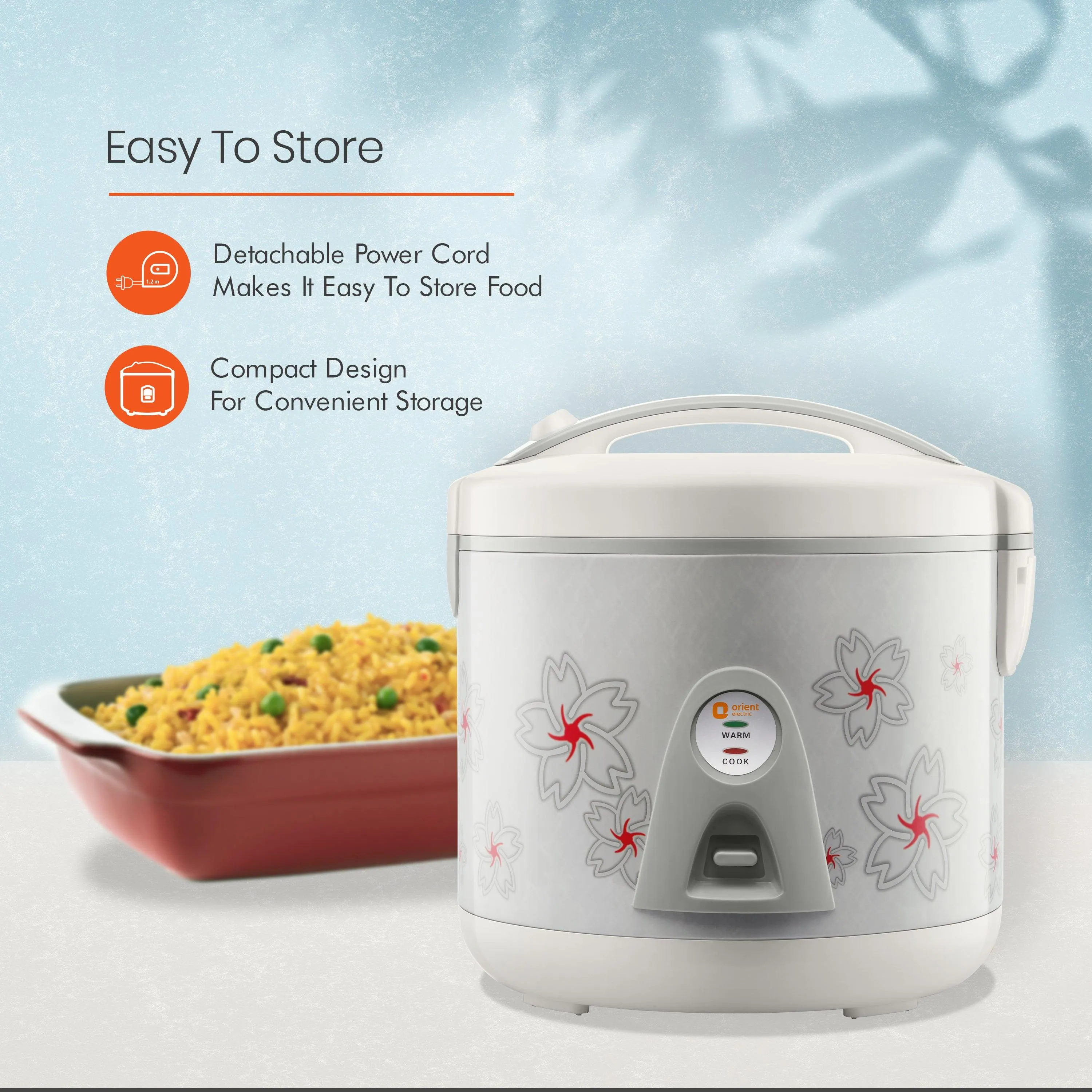 Electric Rice Cooker 1.8L