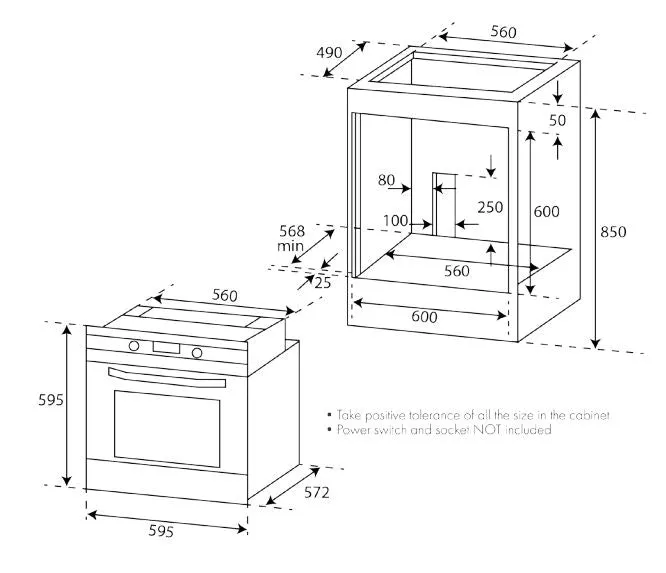 Euro Appliances EI04 60cm Induction Package