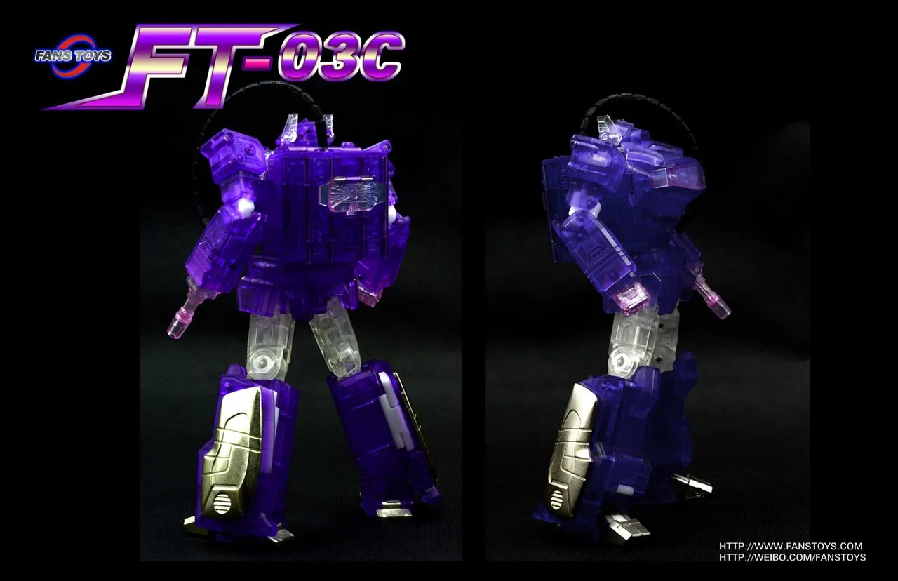 Fans Toys FT-03C Purple Quake Wave Clear Version - LE500