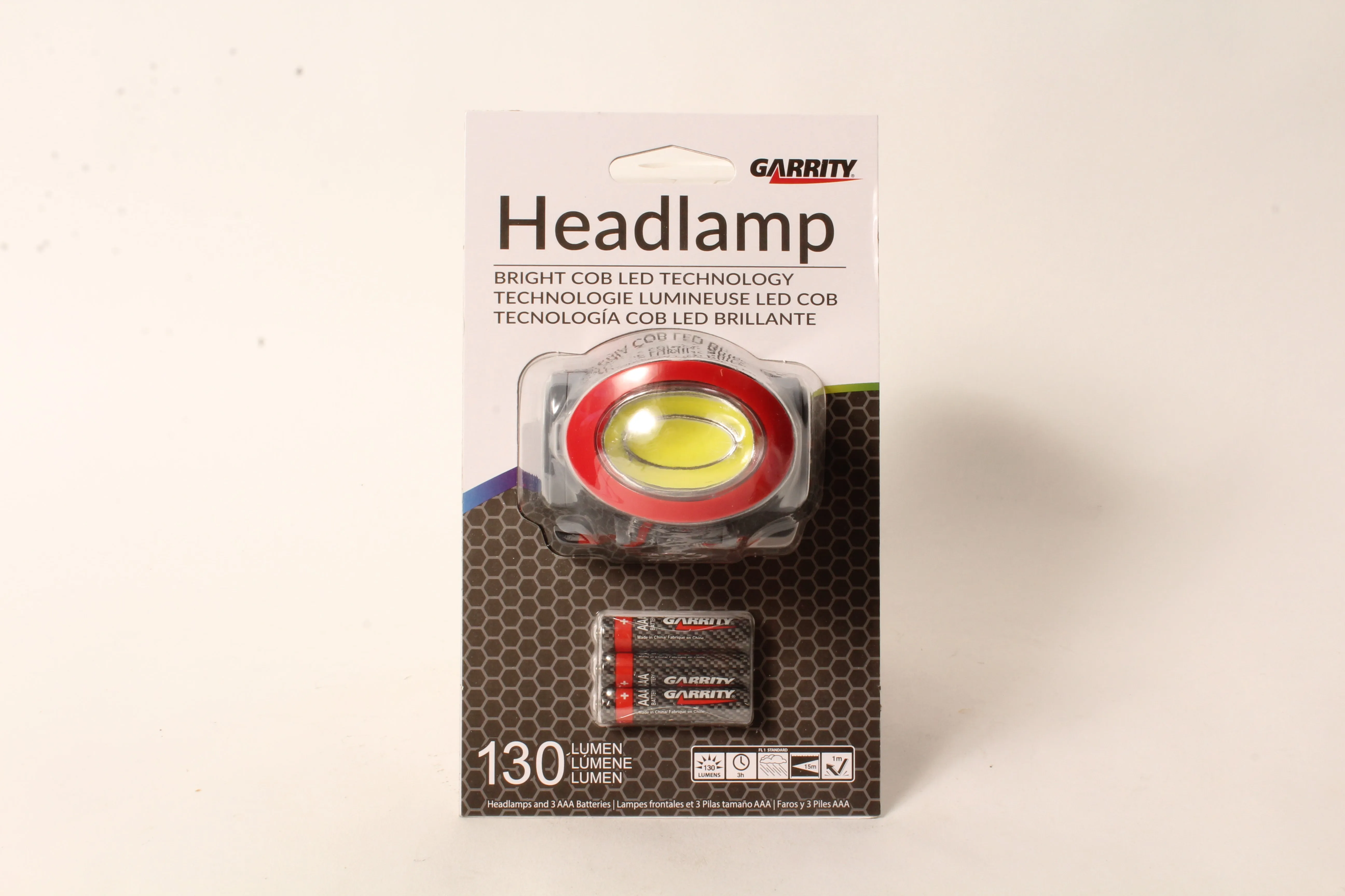 Garrity LED iBeam Headlamp 101 Lumens 2 Mode High & Low Water Resistant