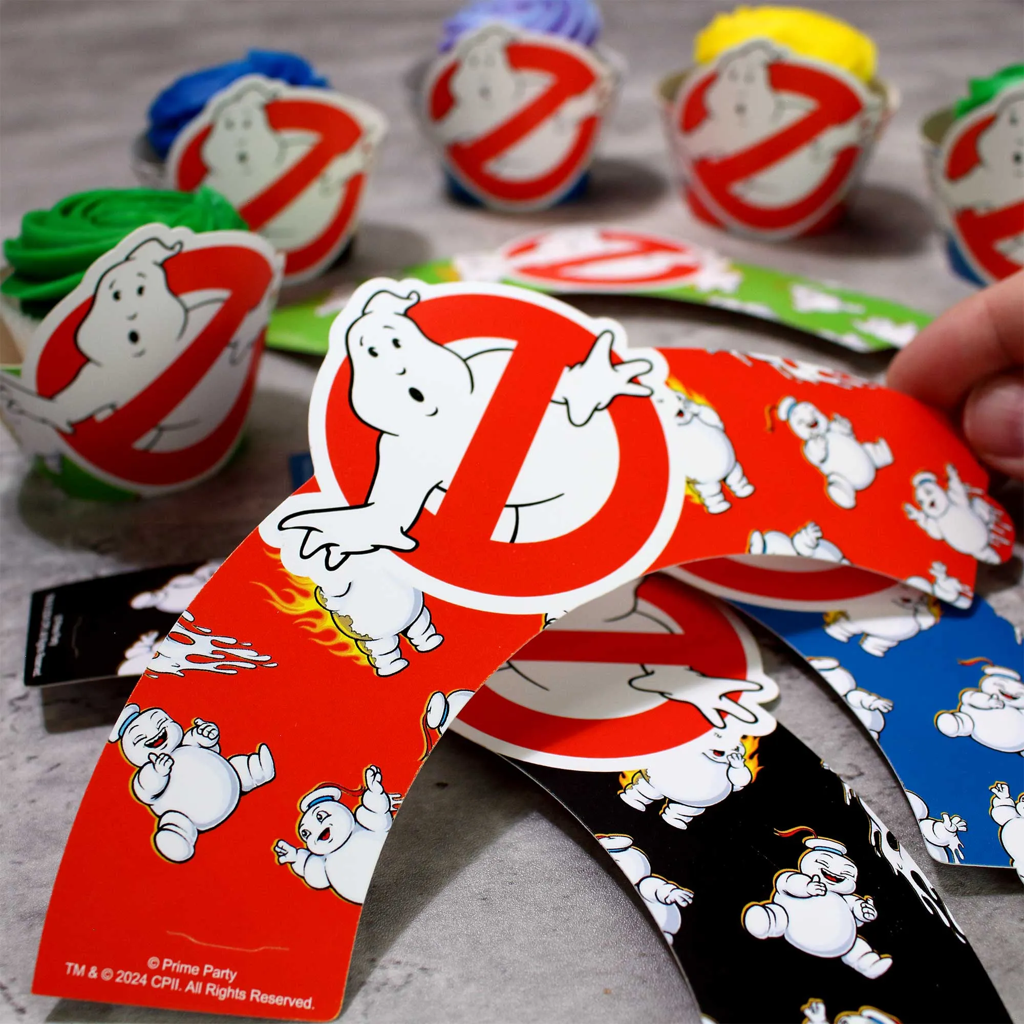 Ghostbusters Cupcake Wrappers (Set of 12)