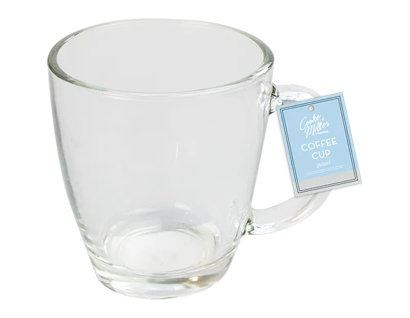 Glass Coffee Cup 350ml