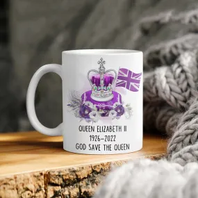 God Save The Queen Elizabeth Ii, Memory About Queen Elizabeth Ii Mug