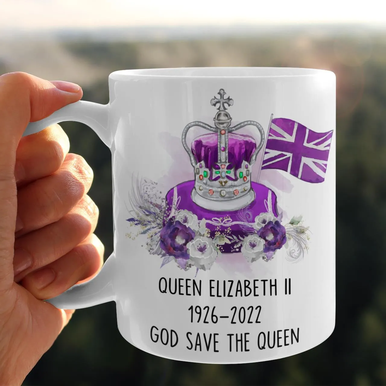 God Save The Queen Elizabeth Ii, Memory About Queen Elizabeth Ii Mug