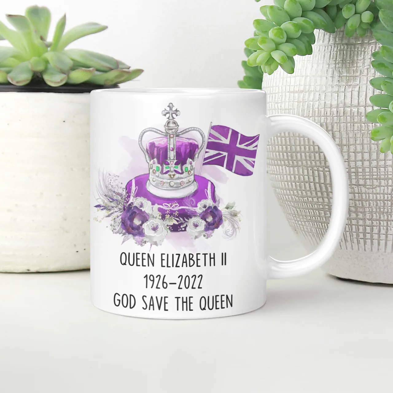 God Save The Queen Elizabeth Ii, Memory About Queen Elizabeth Ii Mug