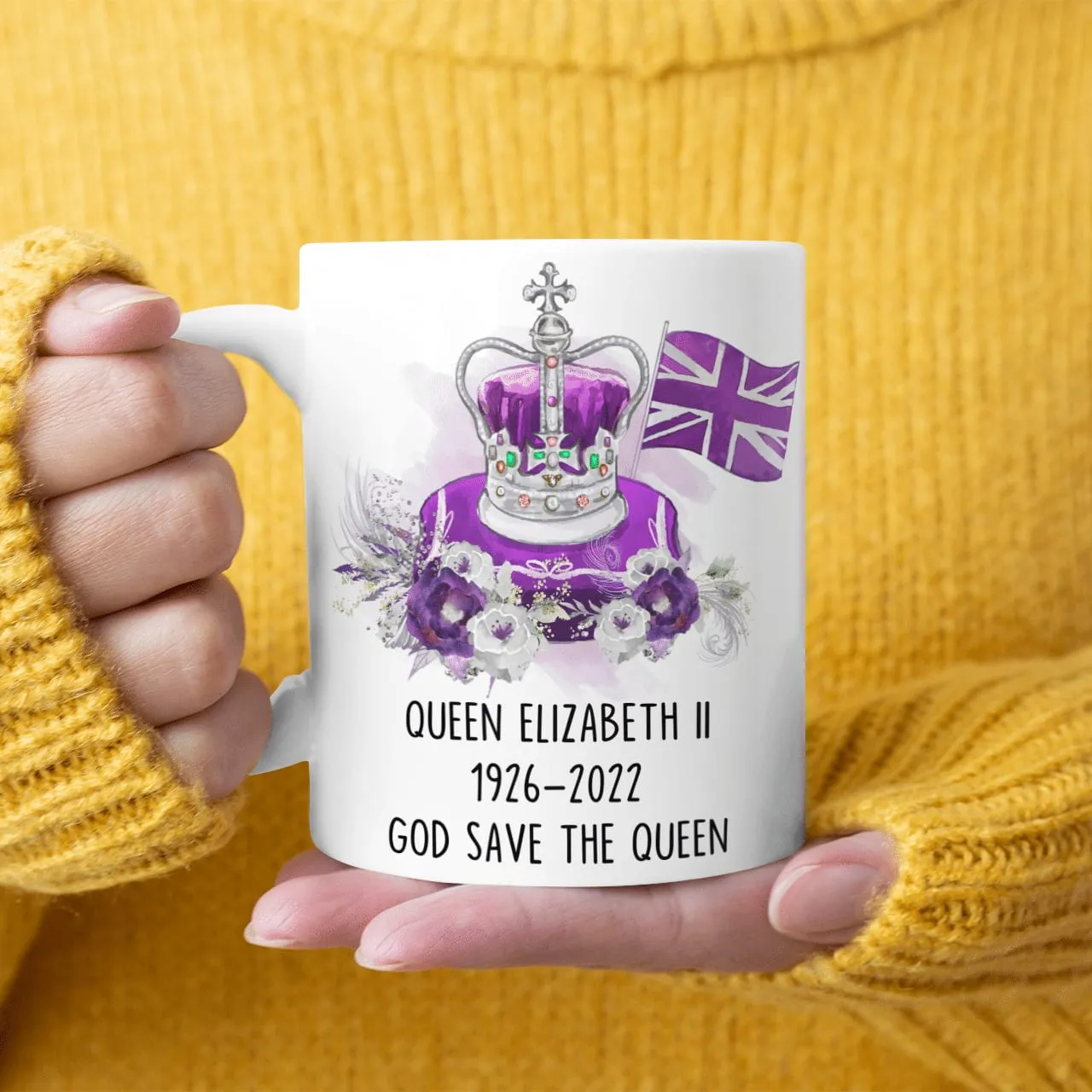 God Save The Queen Elizabeth Ii, Memory About Queen Elizabeth Ii Mug