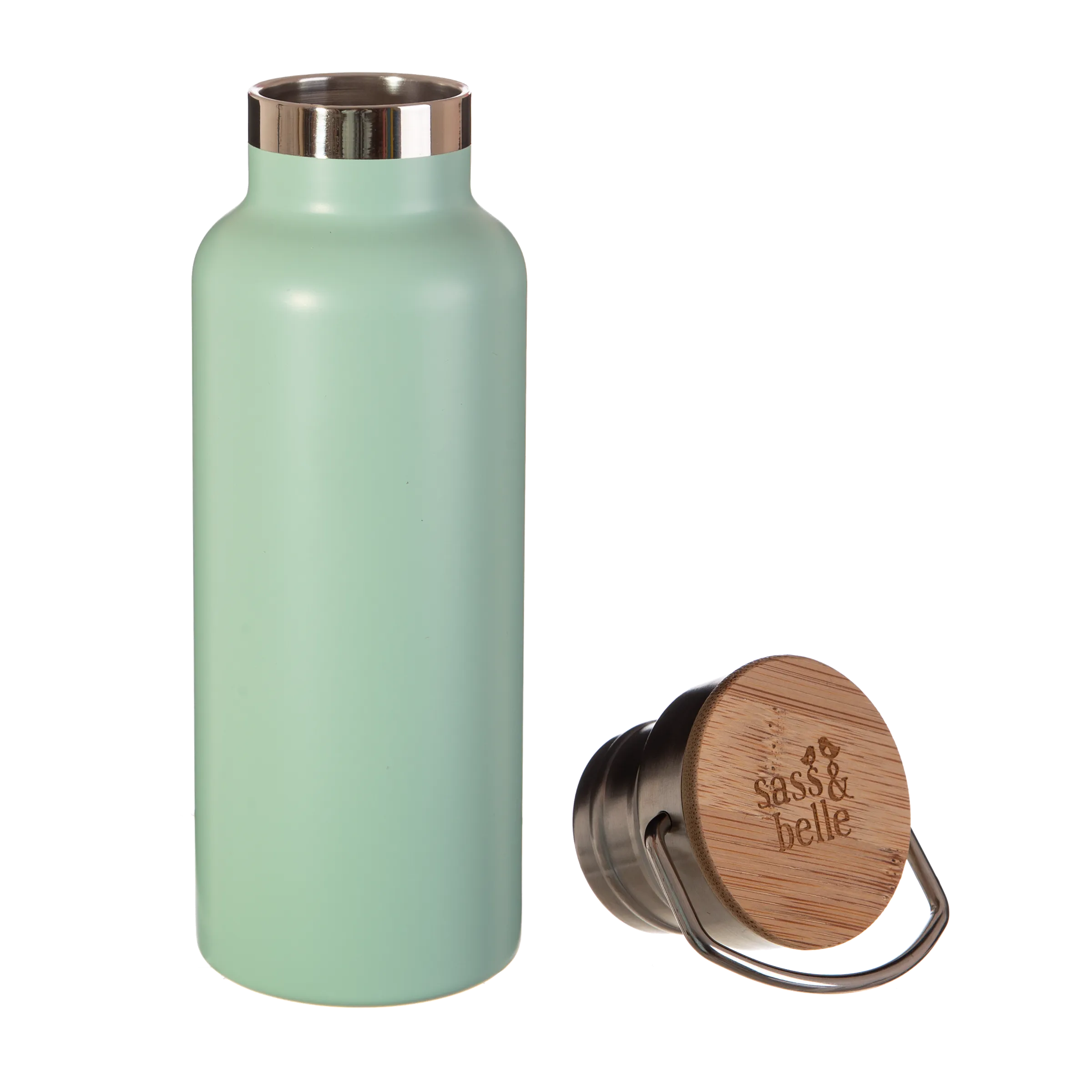 Green Stainless Steel Water Bottle