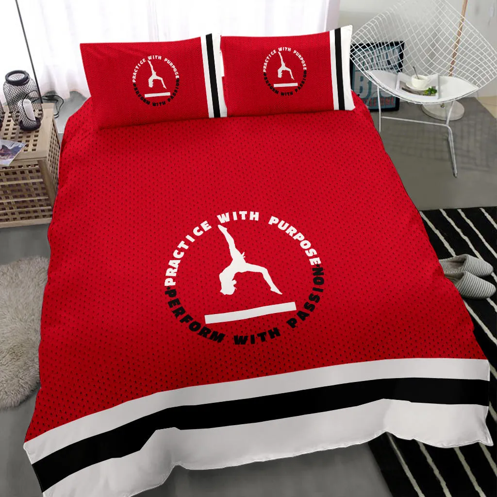 Gymnastics-Themed Bedding Set