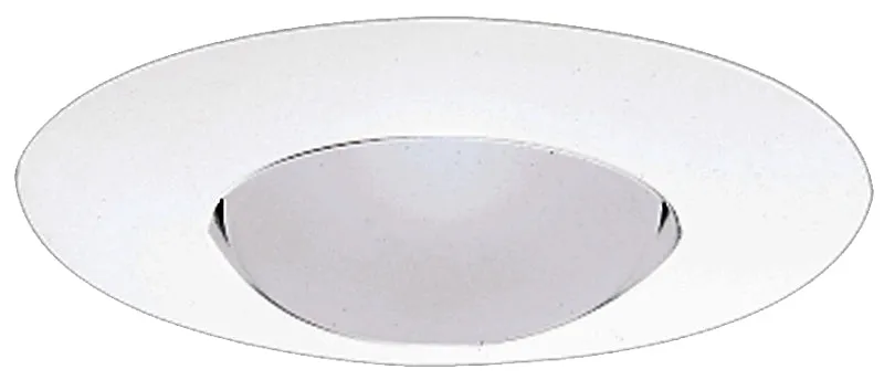 Halo 300P Recessed Light Trim, Metal Body, White :EA: QUANTITY: 1