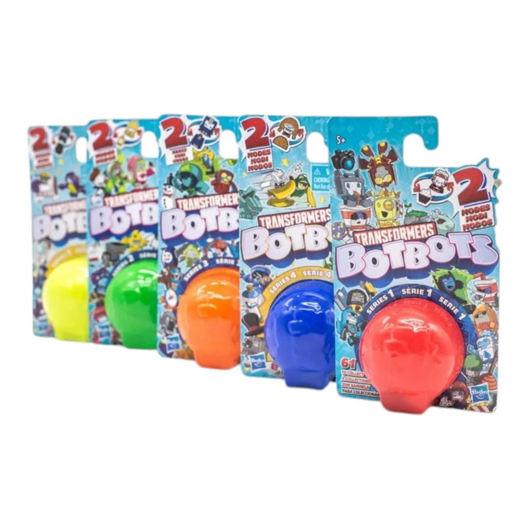 Hasbro BOTBOTS Mini Transformers Blind Bags - Red, Blue, Green, Orange, Yellow | Kids Toy Gift | #Transformers #BOTBOTS #BlindBags #KidsToys #GigglyGroves