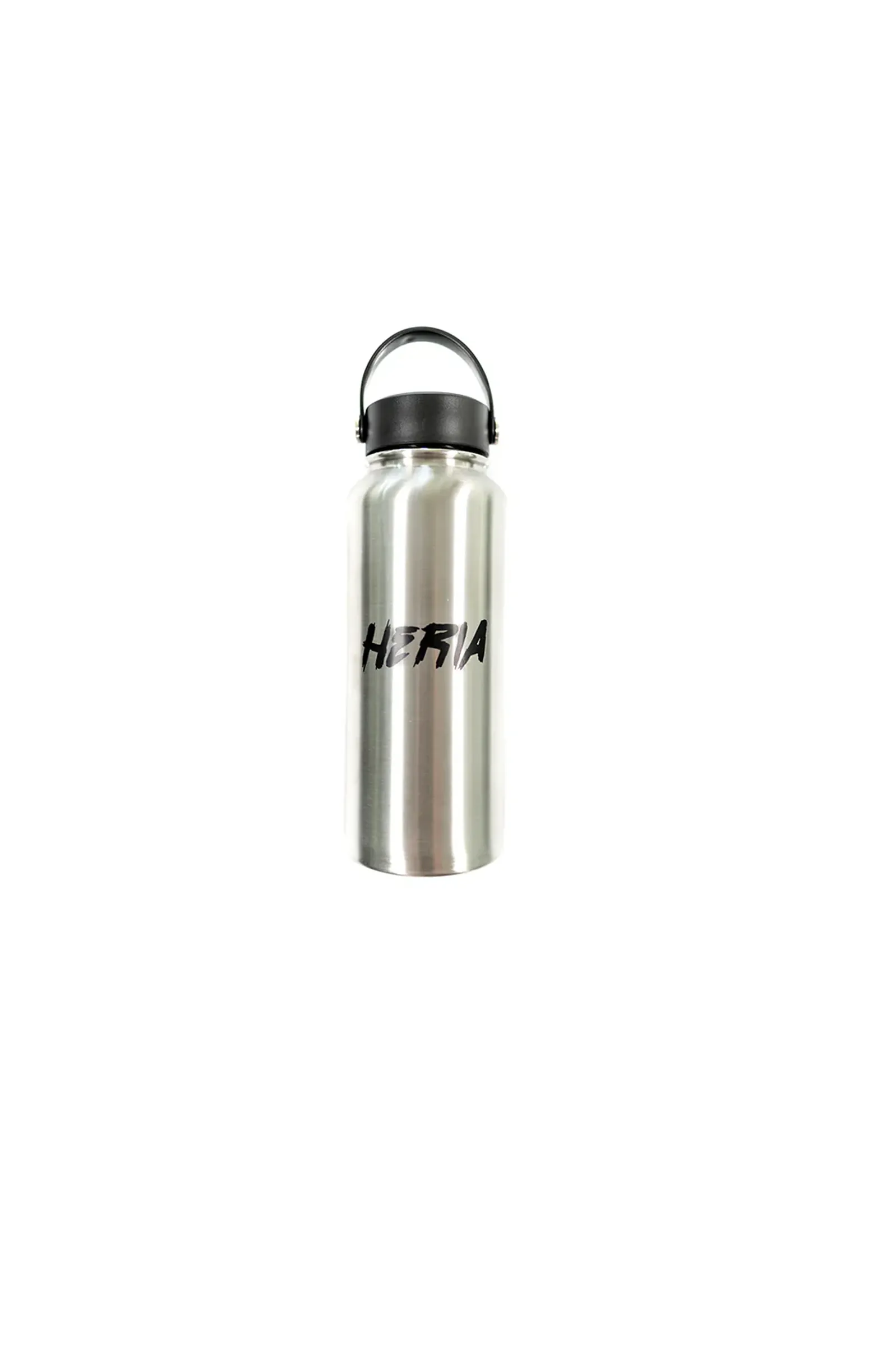 Heria Water Bottle - Metal Silver