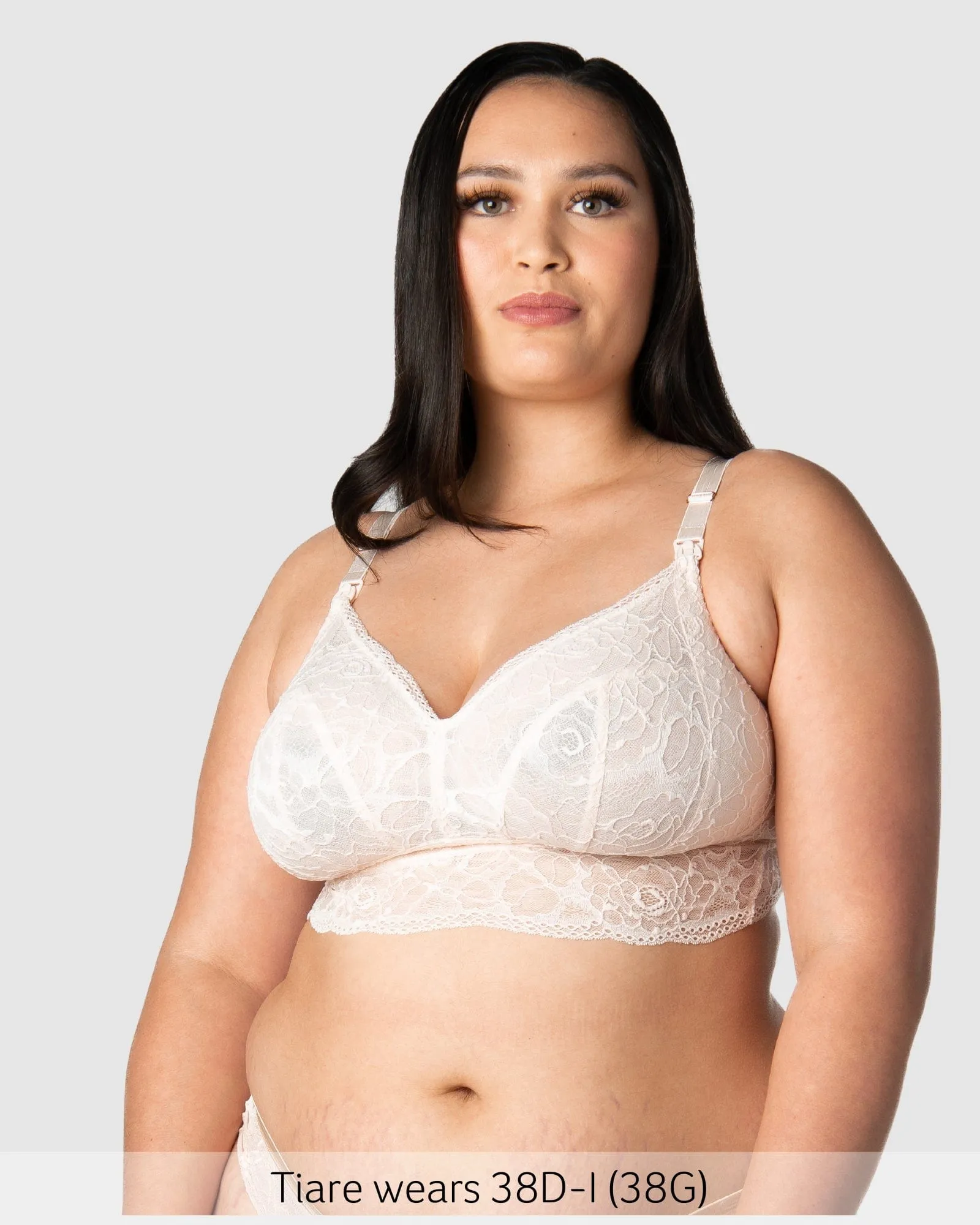 Heroine Multifit Nursing Bralette - Shell