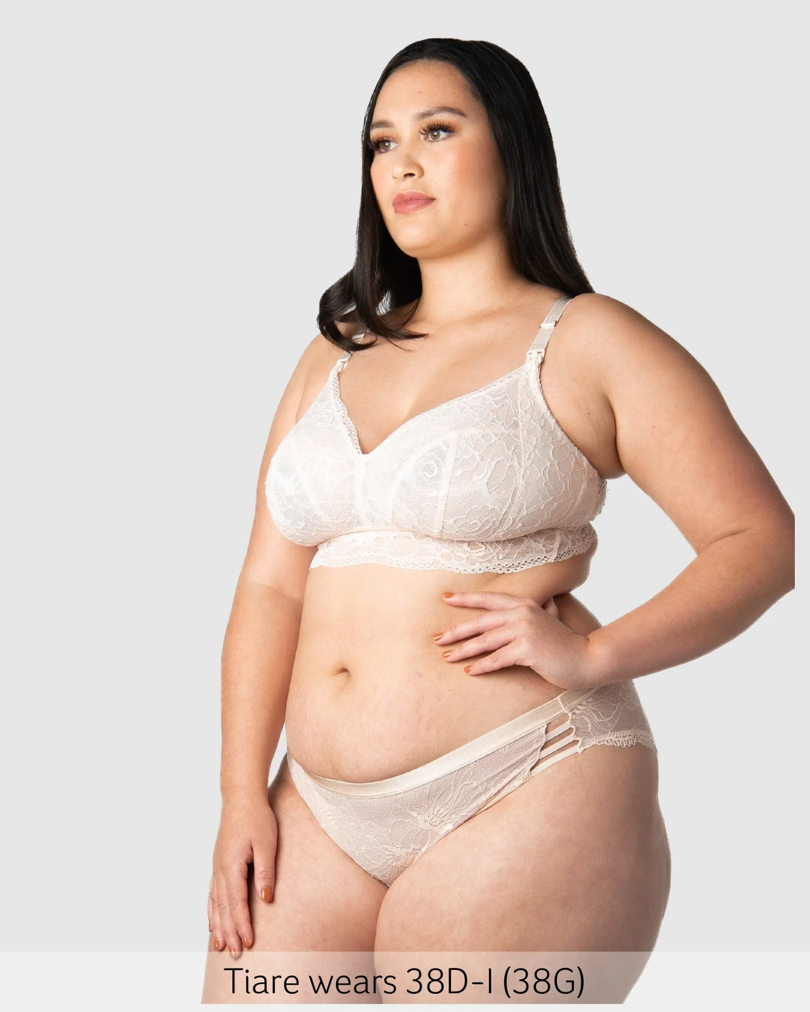 Heroine Multifit Nursing Bralette - Shell