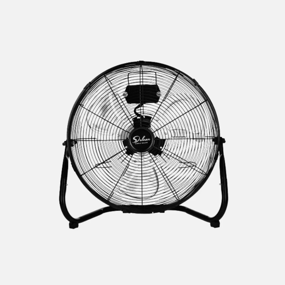 High Velocity Heavy Duty Metal Floor Fan 12inch