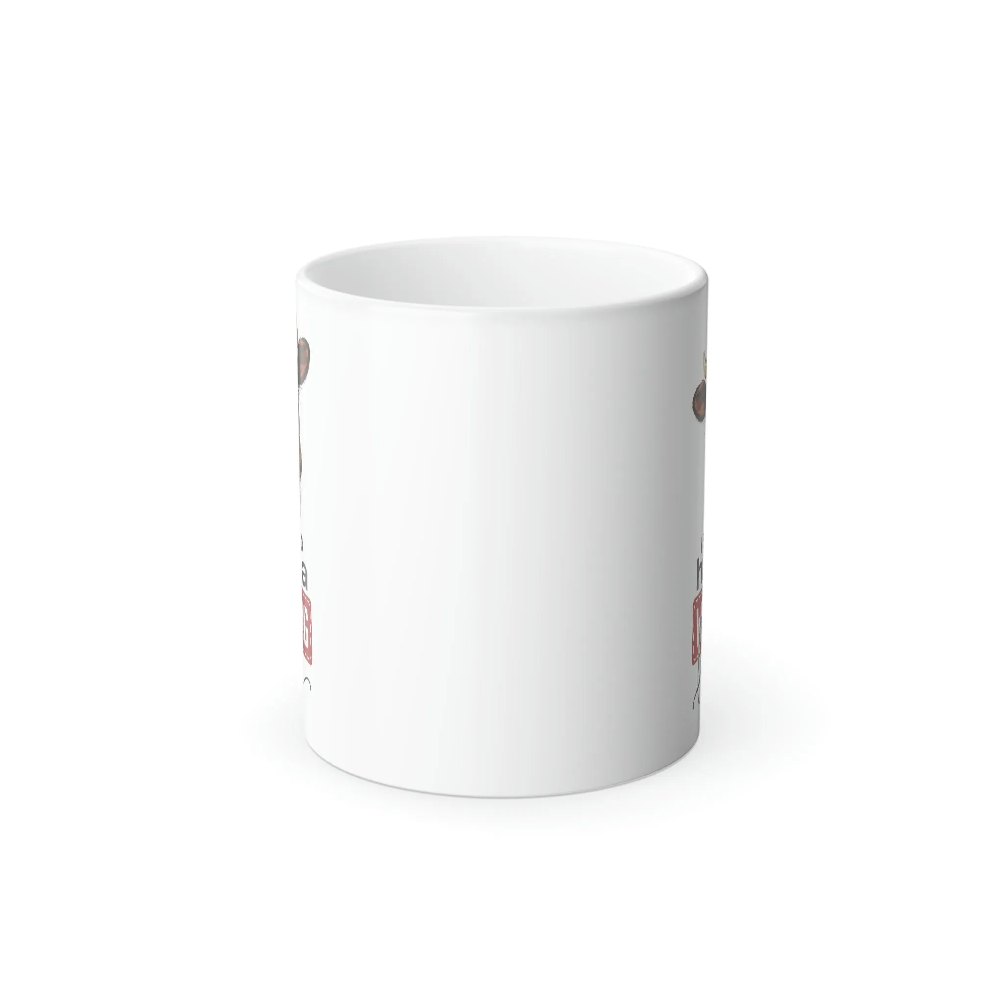 I should have a warning label with cow 11oz Color Morphing Mug