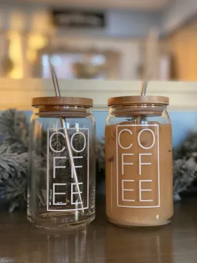 Iced Coffee glass