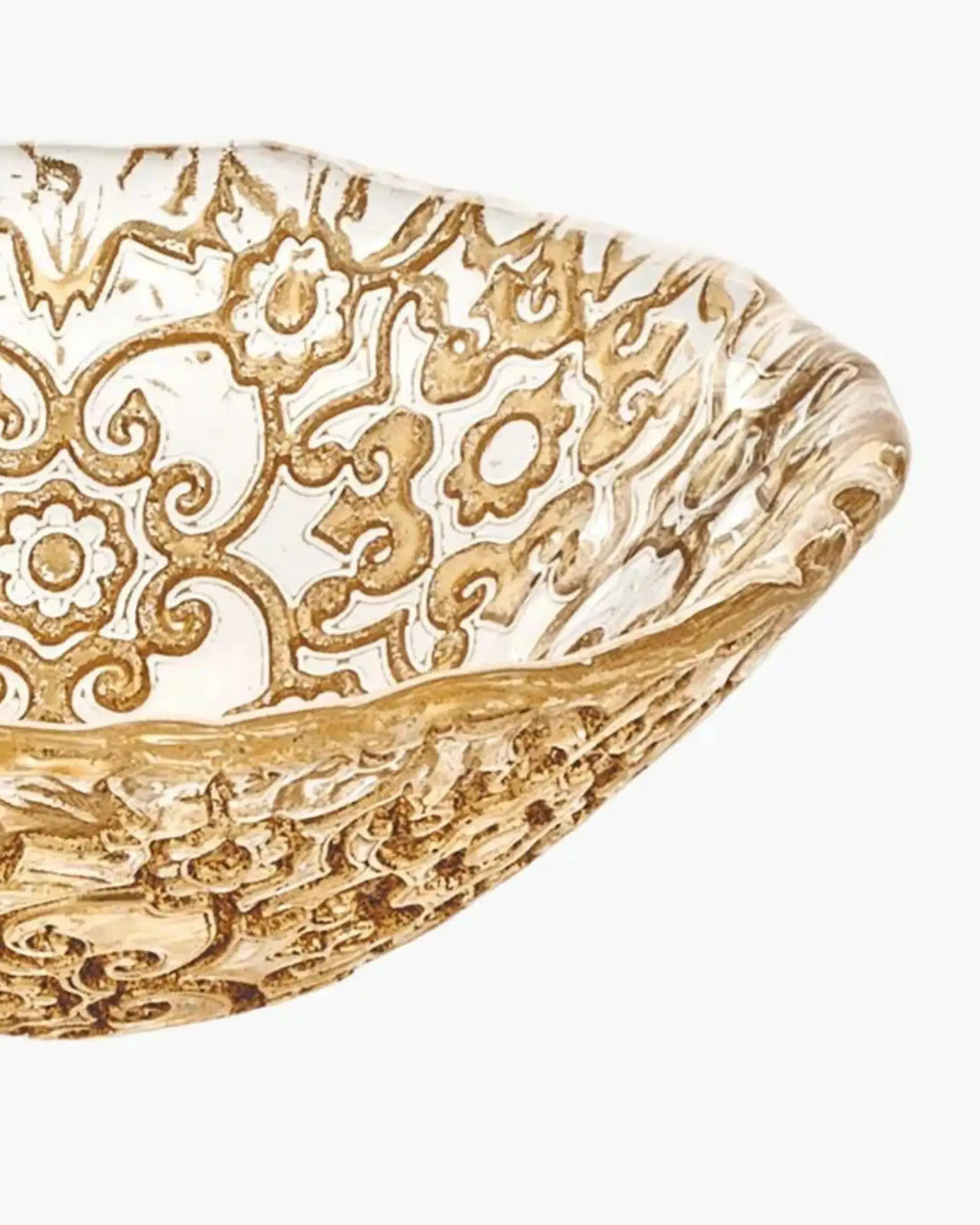 Ivv Arabesque gold leaf cup