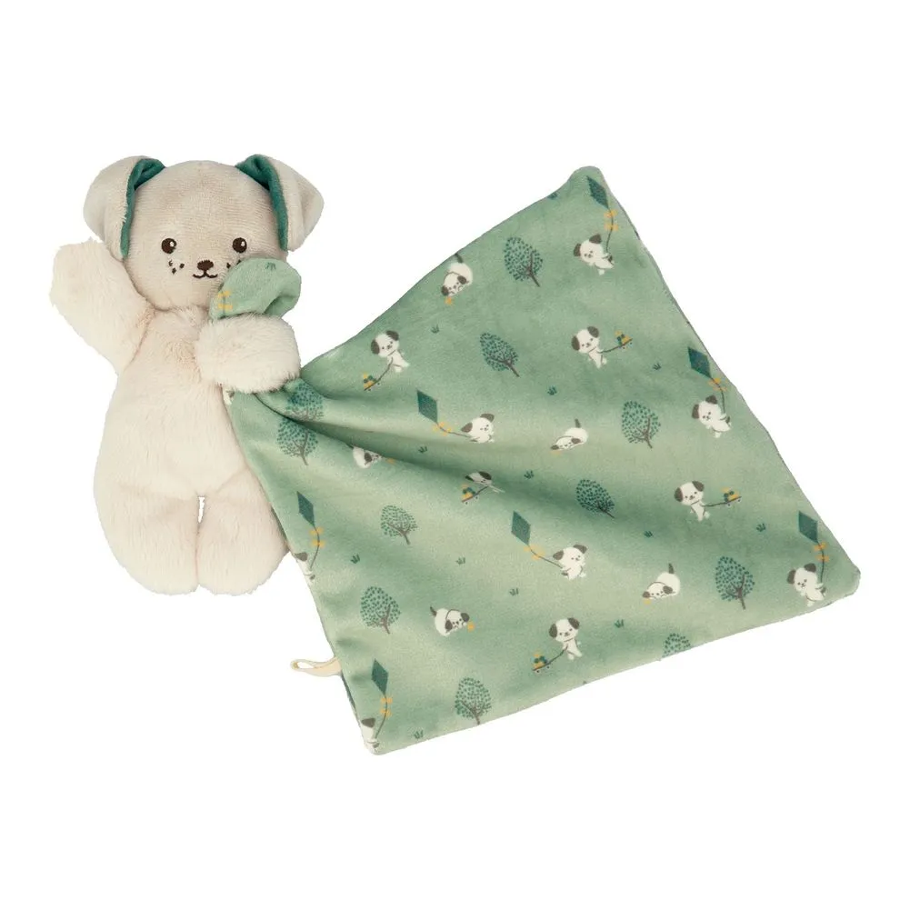 Kaloo Dog Comforter Plush Toy - Doudou Dog Green