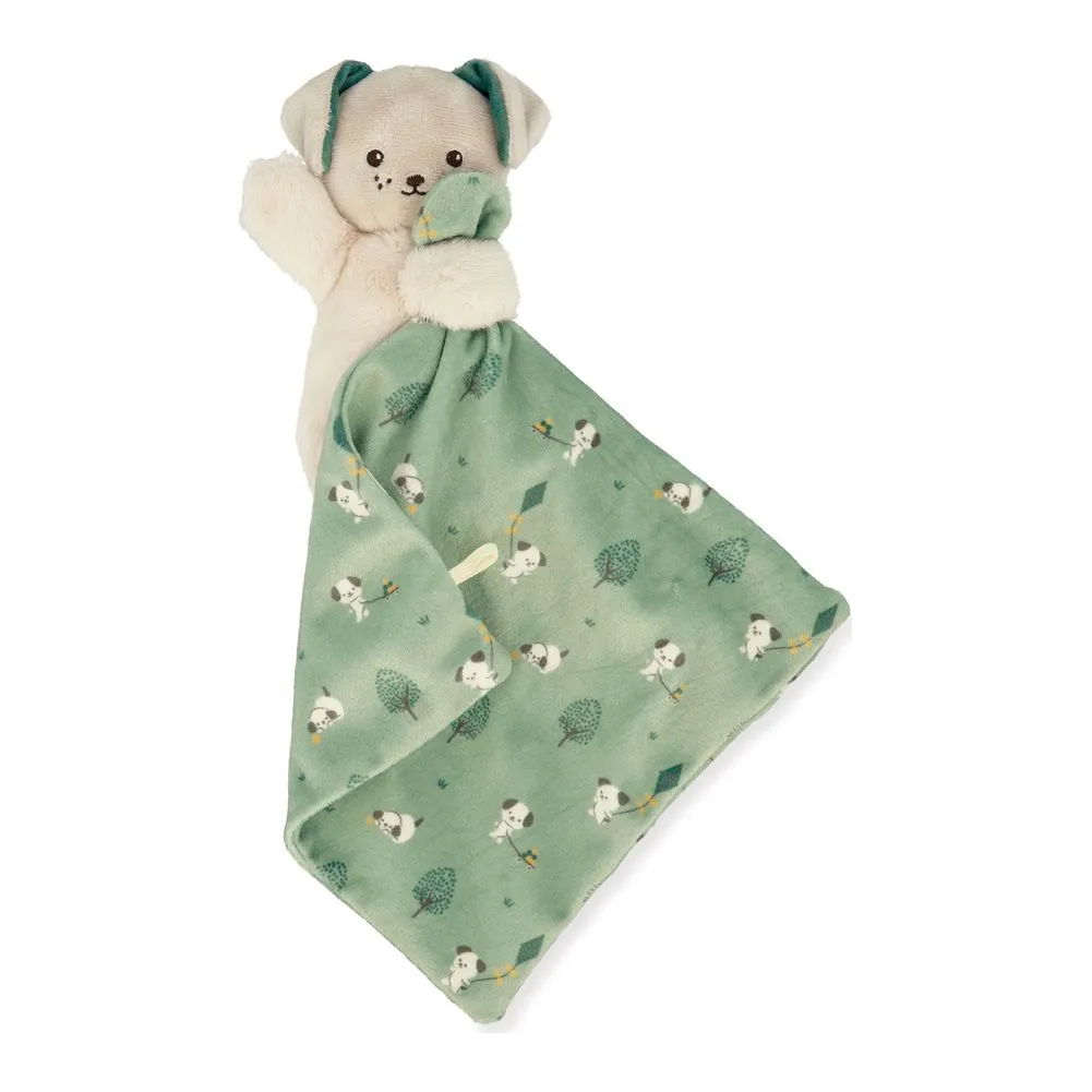 Kaloo Dog Comforter Plush Toy - Doudou Dog Green