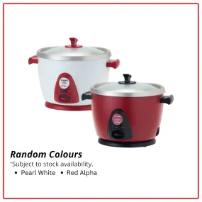 Khind RC110M (Random Colours) 1.0L Keep Warm Switch Anshin Rice Cooker