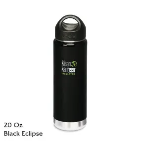 Klean Kanteen Insulated Stainless-Steel Wide-Mouth Bottle with Loop-Top Cap - 20 fl. oz.