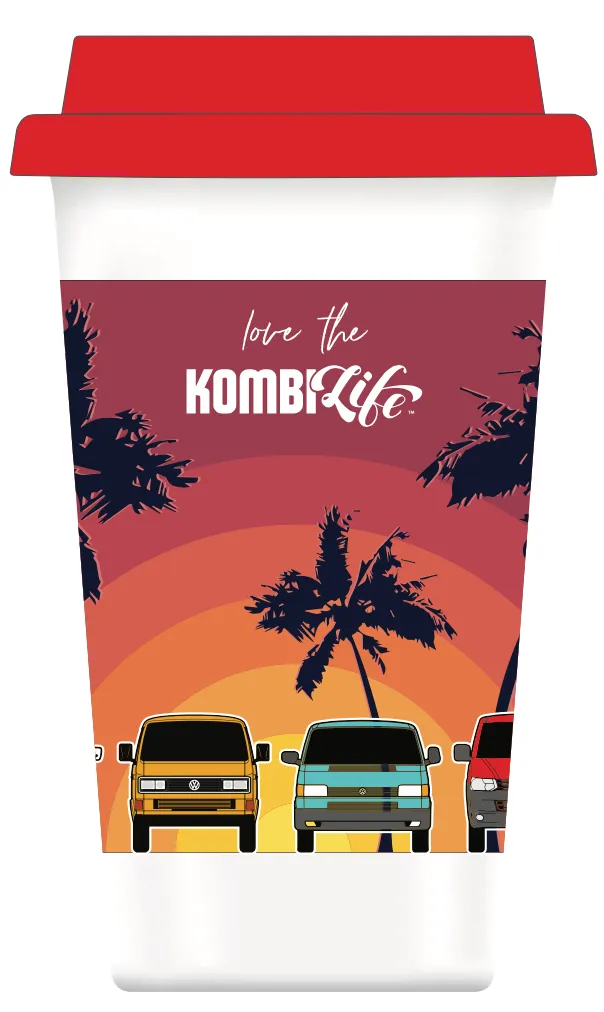 KombiLife Travel Mug Keep cup Evolution of the Kombi