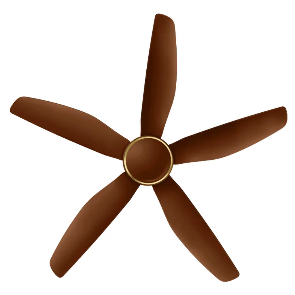 Kuhl Brise E5 BLDC Ceiling Fan With Remote 1320 mm Brown