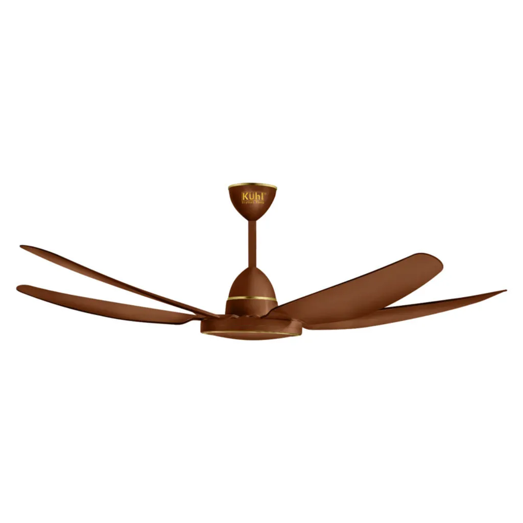 Kuhl Brise E5 BLDC Ceiling Fan With Remote 1320 mm Brown