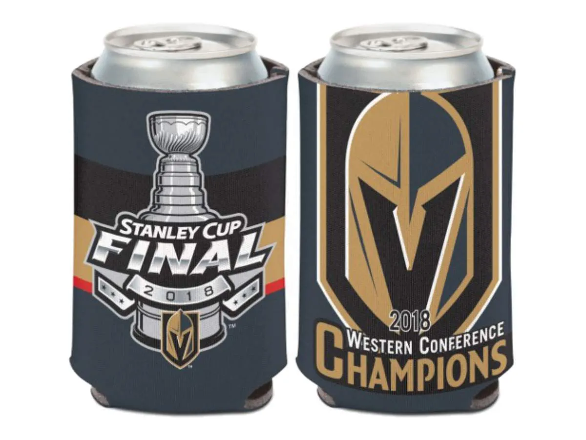 Las Vegas Golden Knights 2018 Stanley Cup Final Western Conf Champs Can Cooler